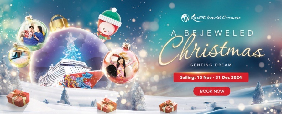 Celebrate a sparkling Christmas at sea, where endless activities and bejeweled elegance come together to create a sea of festive brilliance and fun!