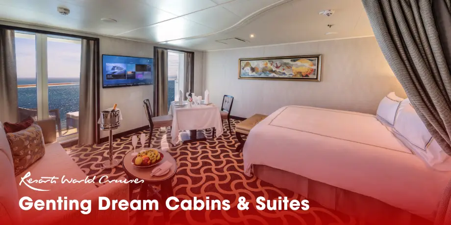 Genting Dream Balcony Deluxe Stateroom vs. Other Cabins